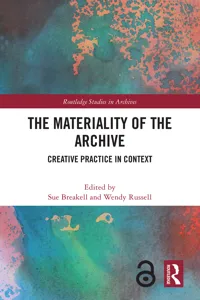 The Materiality of the Archive_cover