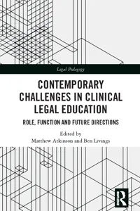 Contemporary Challenges in Clinical Legal Education_cover