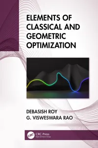 Elements of Classical and Geometric Optimization_cover