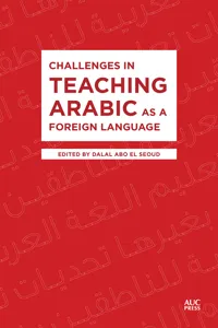 Challenges in Teaching Arabic as a Foreign Language_cover