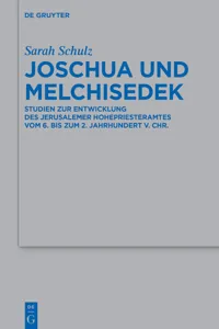 Joschua und Melchisedek_cover