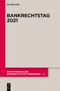 Bankrechtstag 2021_cover