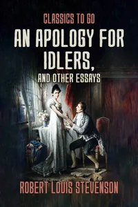 An Apology for Idlers, and Other Essays_cover