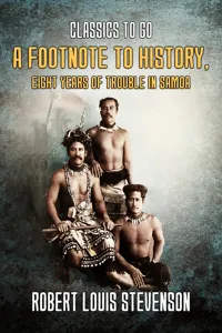 A Footnote to History, Eight Years of Trouble in Samoa_cover
