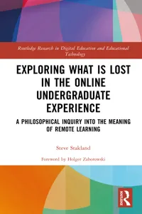 Exploring What is Lost in the Online Undergraduate Experience_cover