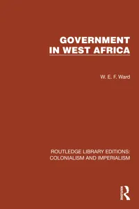 Government in West Africa_cover