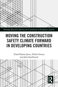 Moving the Construction Safety Climate Forward in Developing Countries_cover