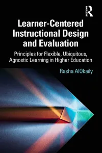Learner-Centered Instructional Design and Evaluation_cover