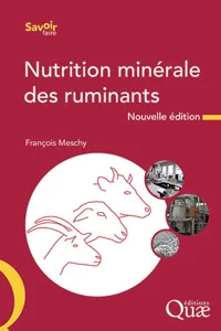 Nutrition minérale des ruminants_cover