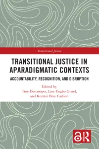 Transitional Justice in Aparadigmatic Contexts_cover