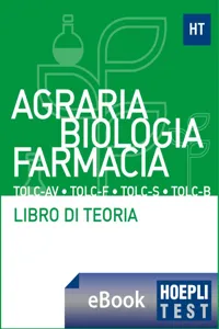 Teoria - Agraria, Scienze biologiche, Farmacia_cover