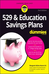 529 & Education Savings Plans For Dummies_cover