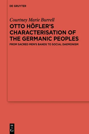 Otto Höfler's Characterisation of the Germanic Peoples