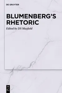 Blumenberg's Rhetoric_cover