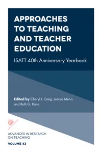 Approaches to Teaching and Teacher Education_cover