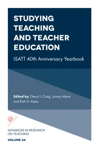 Studying Teaching and Teacher Education_cover