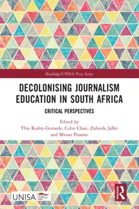 Decolonising Journalism Education in South Africa_cover