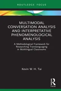 Multimodal Conversation Analysis and Interpretative Phenomenological Analysis_cover