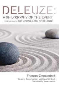 Deleuze: A Philosophy of the Event_cover