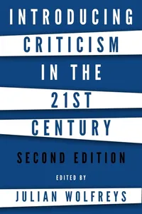 Introducing Criticism in the 21st Century_cover