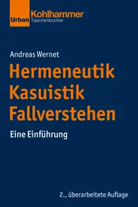 Hermeneutik - Kasuistik - Fallverstehen_cover