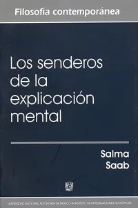 Los senderos de la explicación mental_cover