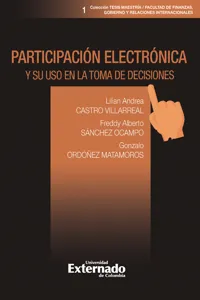 Participación Electrónica Y Su Uso En La Toma De Decisiones_cover