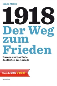 1918 – Der Weg zum Frieden_cover
