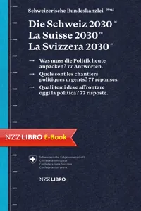 Die Schweiz 2030, La Suisse 2030, La Svizzera 2030_cover