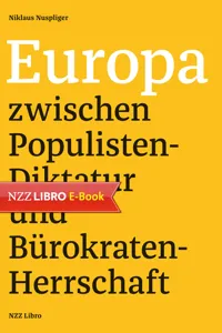 Europa zwischen Populisten-Diktatur und Bürokraten-Herrschaft_cover