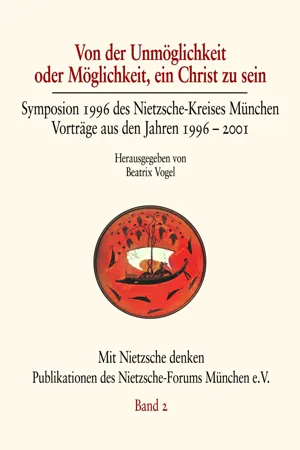 Von der Unmöglichkeit oder Möglichkeit, ein Christ zu sein