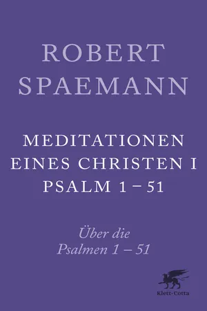 Meditationen eines Christen I