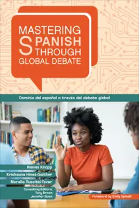 Mastering Spanish through Global Debate_cover