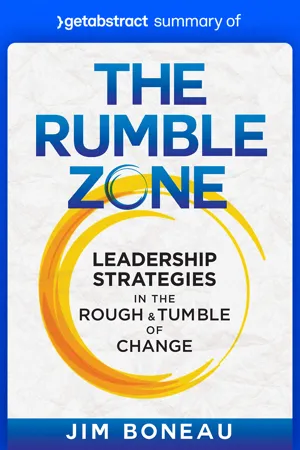 Summary of The Rumble Zone by Jim Boneau