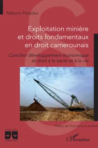 Exploitation minière et droits fondamentaux en droit camerounais_cover