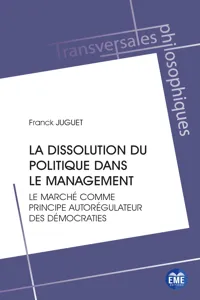 La dissolution du politique dans le management_cover