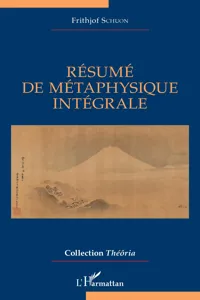 Résumé de métaphysique intégrale_cover