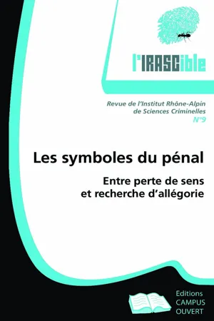 Les symboles du pénal