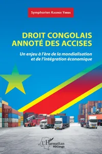 Droit congolais annoté des accises_cover