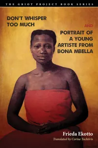 Don't Whisper Too Much and Portrait of a Young Artiste from Bona Mbella_cover