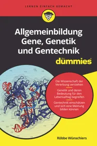 Allgemeinbildung Gene, Genetik und Gentechnik für Dummies_cover