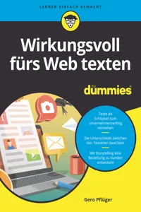 Wirkungsvoll fürs Web texten für Dummies_cover