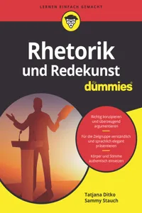 Rhetorik und Redekunst für Dummies_cover