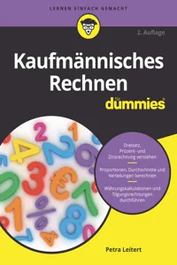 Kaufmännisches Rechnen für Dummies_cover