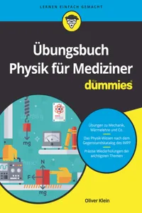 Übungsbuch Physik für Mediziner für Dummies_cover