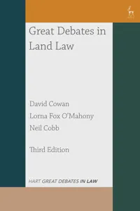 Great Debates in Land Law_cover