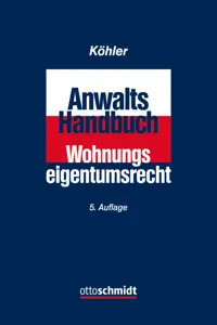 Anwalts-Handbuch Wohnungseigentumsrecht_cover