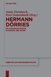 Hermann Dörries_cover