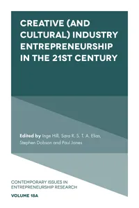 Creative Industry Entrepreneurship in the 21st Century_cover