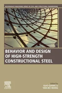 Behavior and Design of High-Strength Constructional Steel_cover